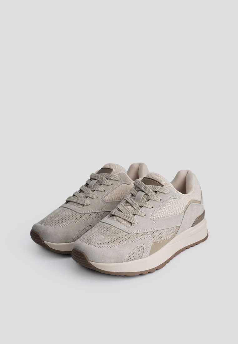 Кросівки замшеві жіночі shoeslovers.com.ua