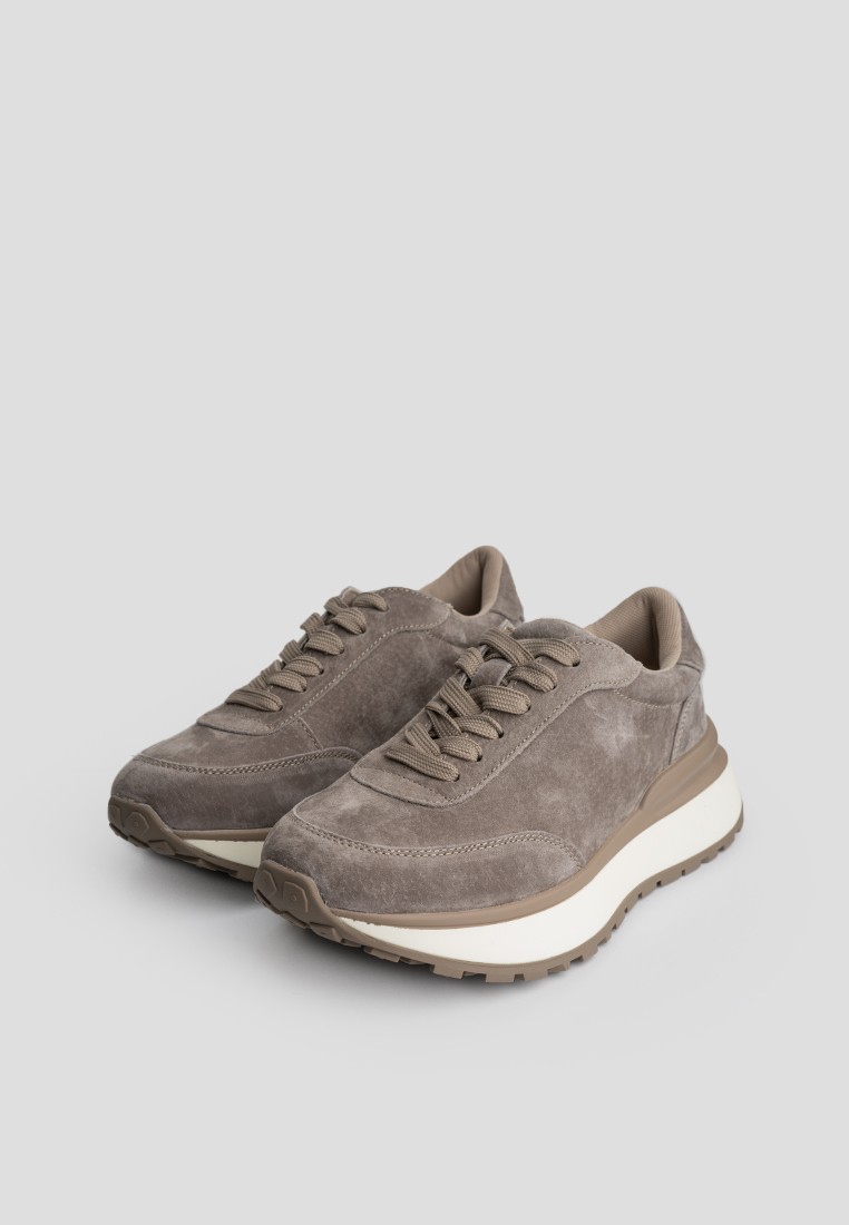 Кросівки замшеві жіночі shoeslovers.com.ua