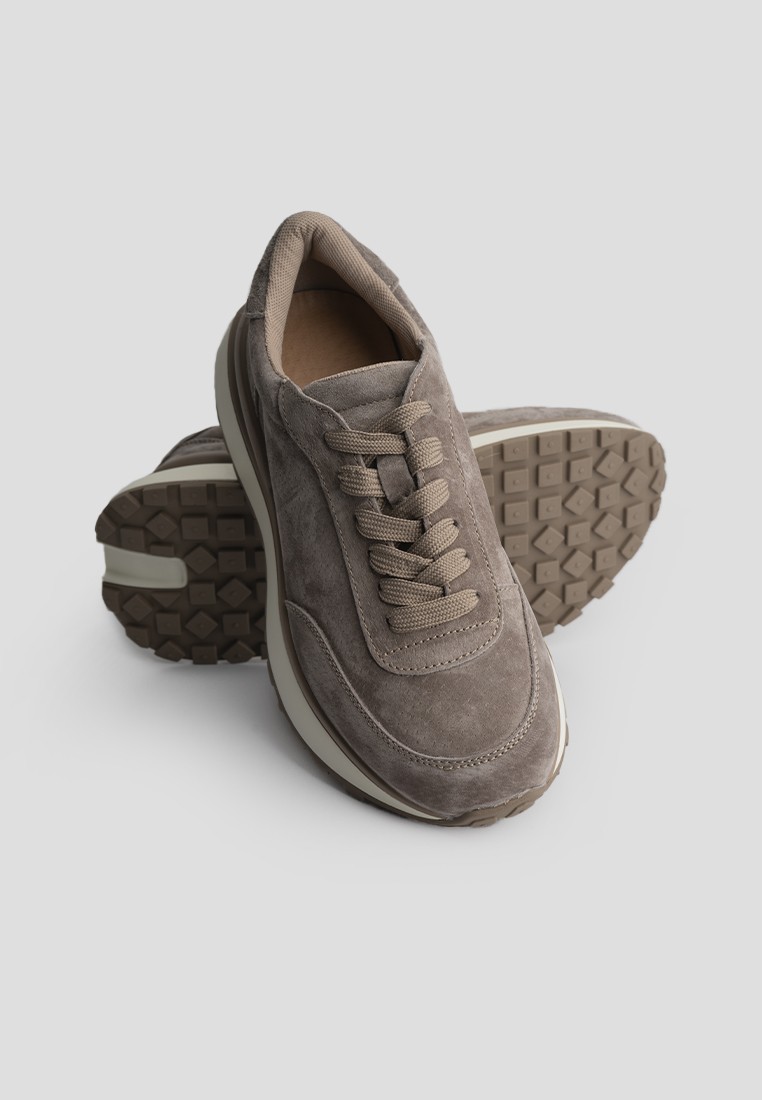 Кросівки замшеві жіночі shoeslovers.com.ua