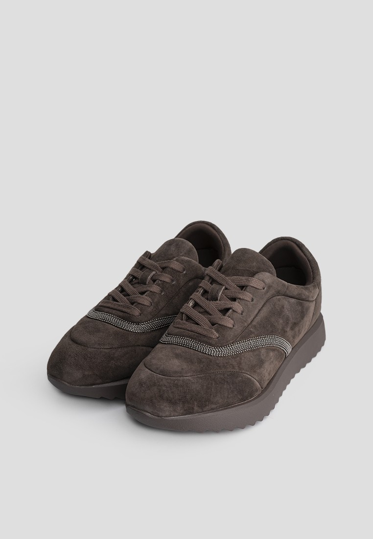 Кросівки шкіряні жіночі shoeslovers.com.ua