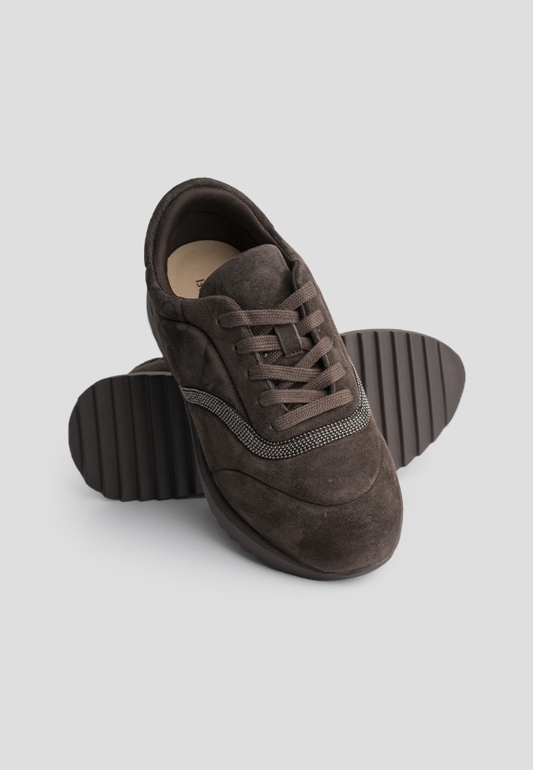 Кросівки шкіряні жіночі shoeslovers.com.ua