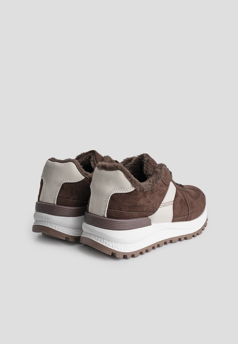 Кросівки з хутром жіночі shoeslovers.com.ua