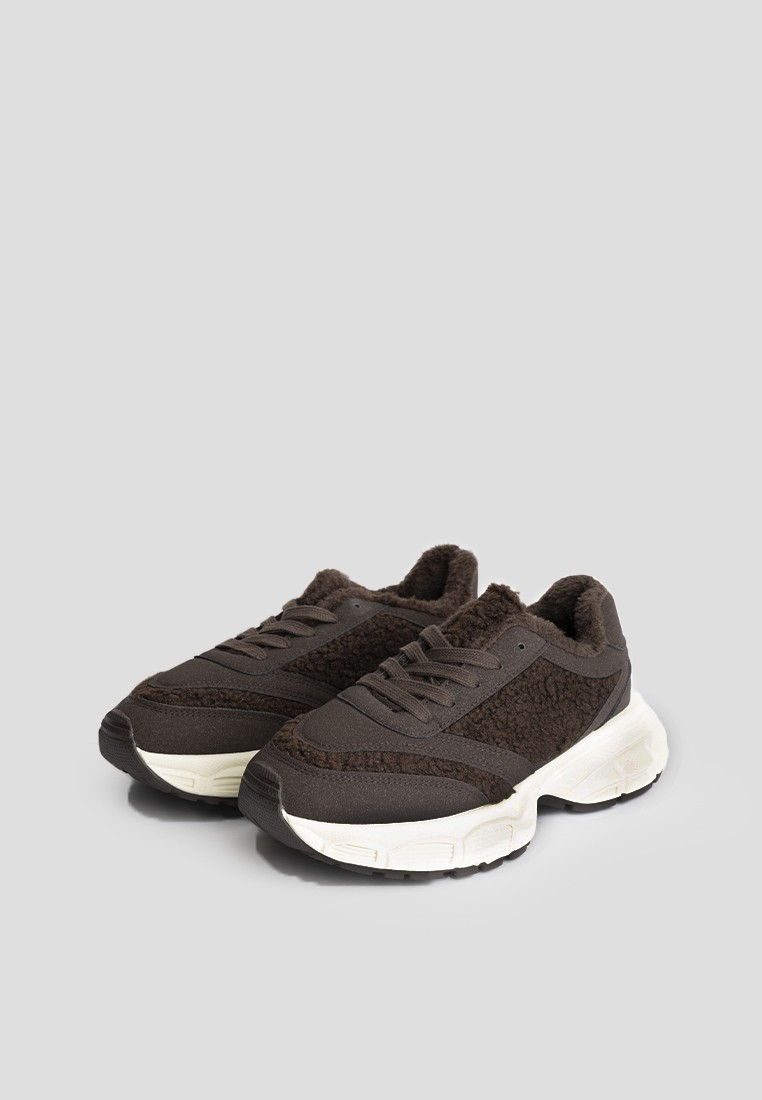 Кросівки з хутром жіночі shoeslovers.com.ua