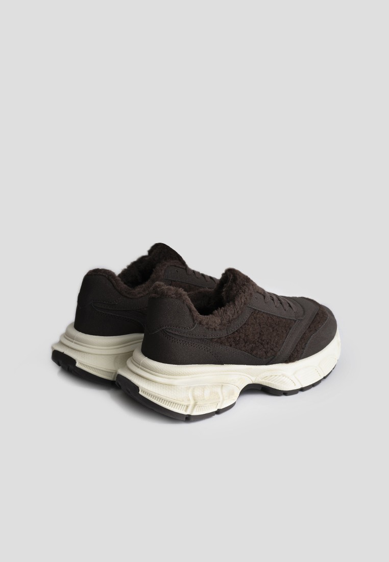 Кросівки з хутром жіночі shoeslovers.com.ua