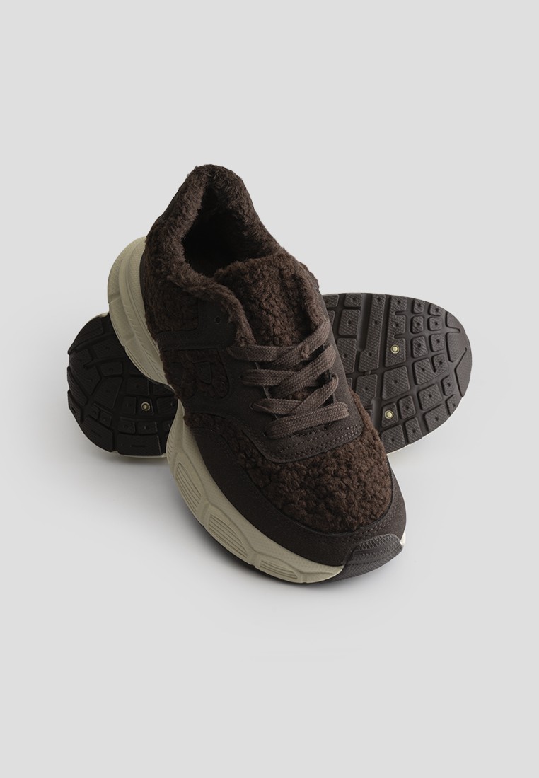 Кросівки з хутром жіночі shoeslovers.com.ua
