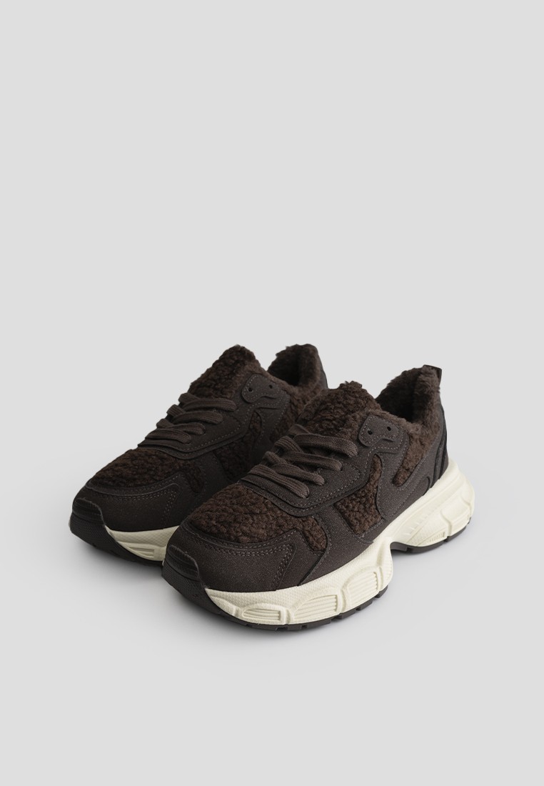 Кросівки з хутром жіночі shoeslovers.com.ua