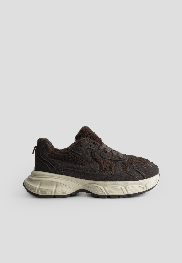 Кросівки з хутром жіночі shoeslovers.com.ua