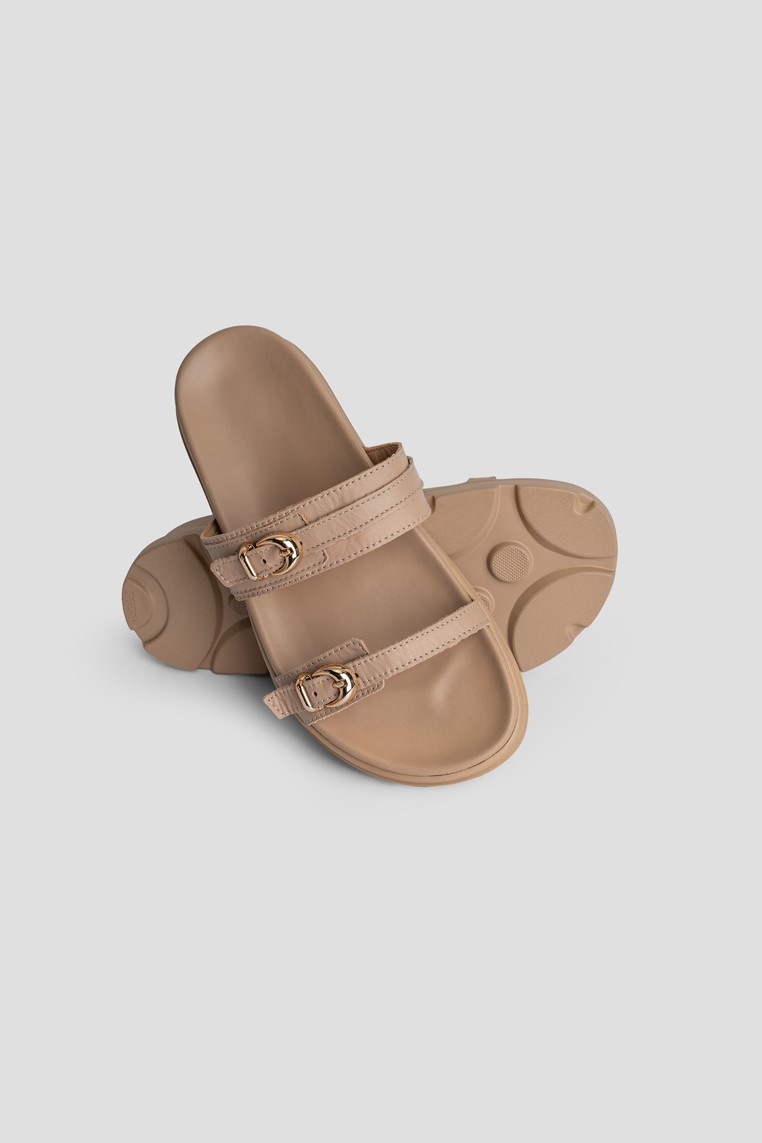 Шльопанці шкіряні жіночі shoeslovers.com.ua