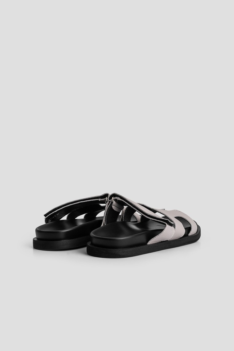 Шльопанці шкіряні жіночі shoeslovers.com.ua