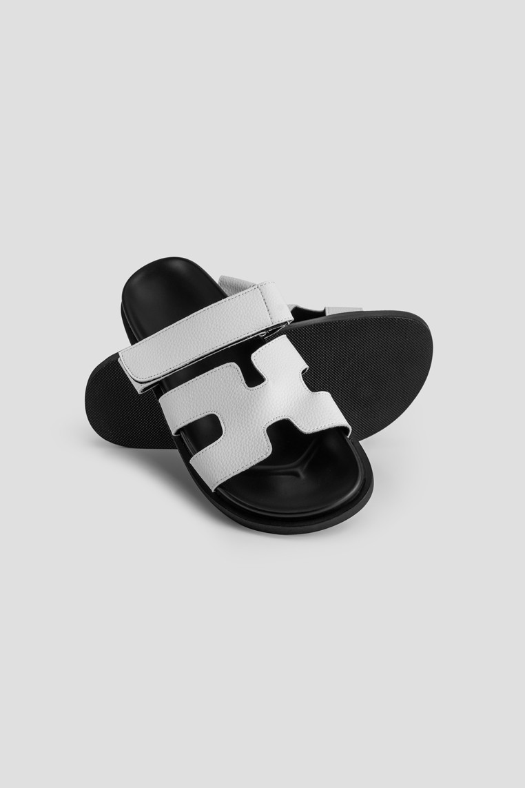 Шльопанці шкіряні жіночі shoeslovers.com.ua