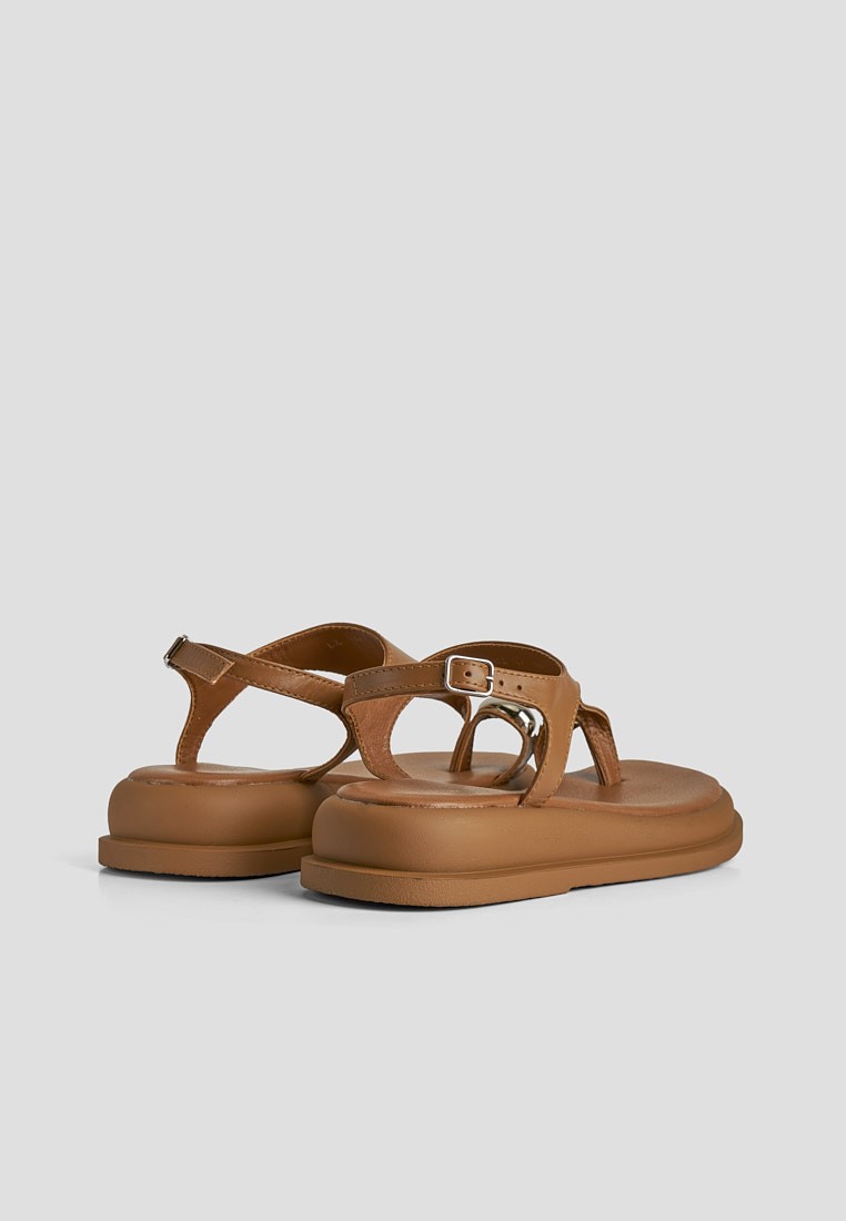 Босоніжки шкіряні жіночі shoeslovers.com.ua