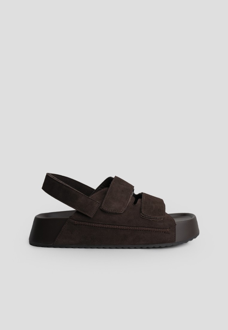 Босоніжки замшеві жіночі shoeslovers.com.ua