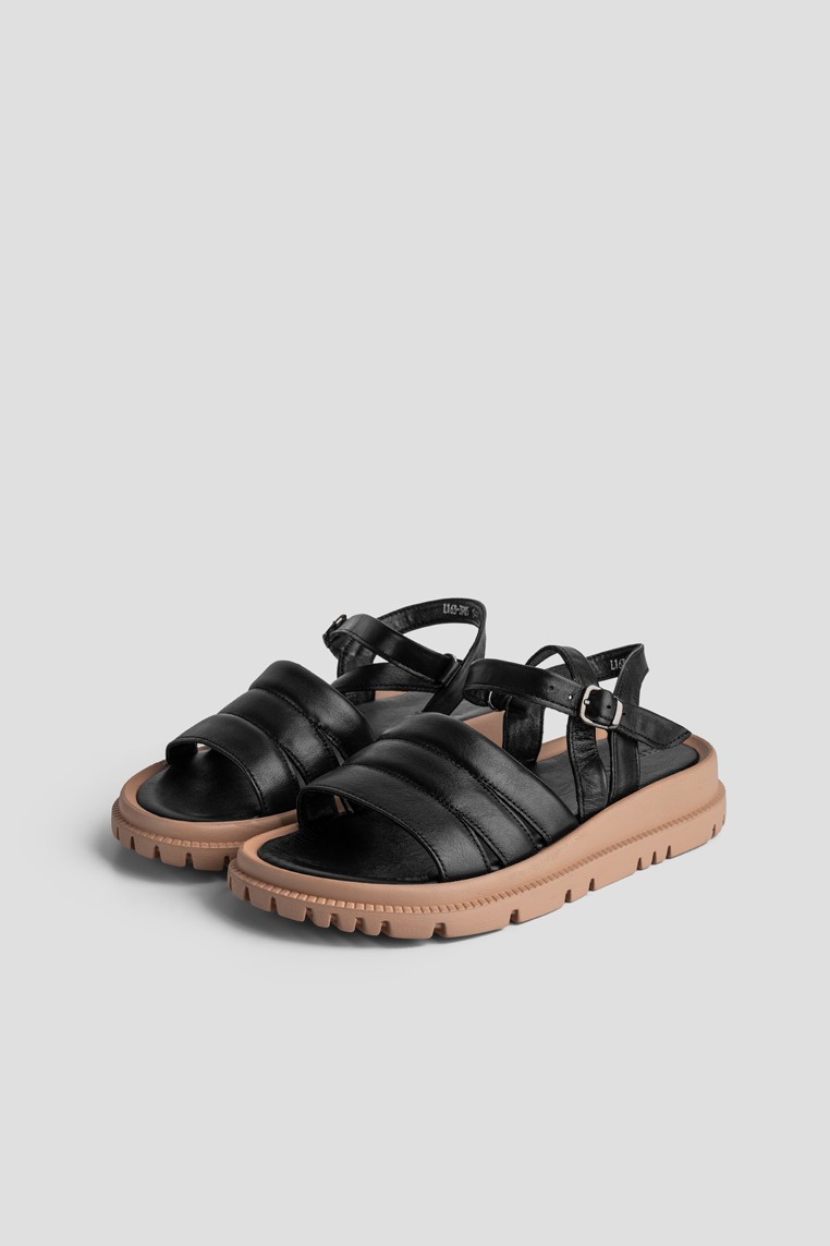 Босоніжки шкіряні жіночі shoeslovers.com.ua