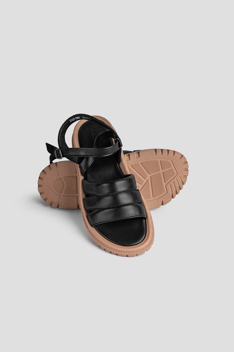 Босоніжки шкіряні жіночі shoeslovers.com.ua