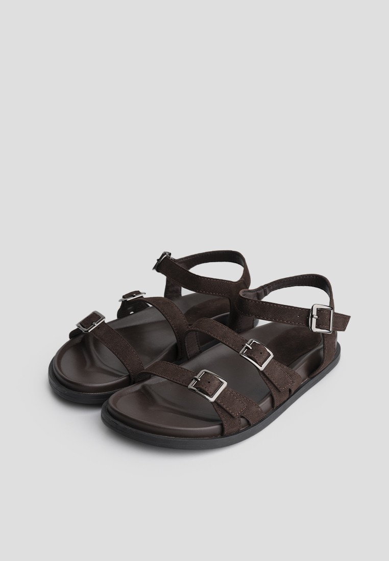 Босоніжки замшеві жіночі shoeslovers.com.ua