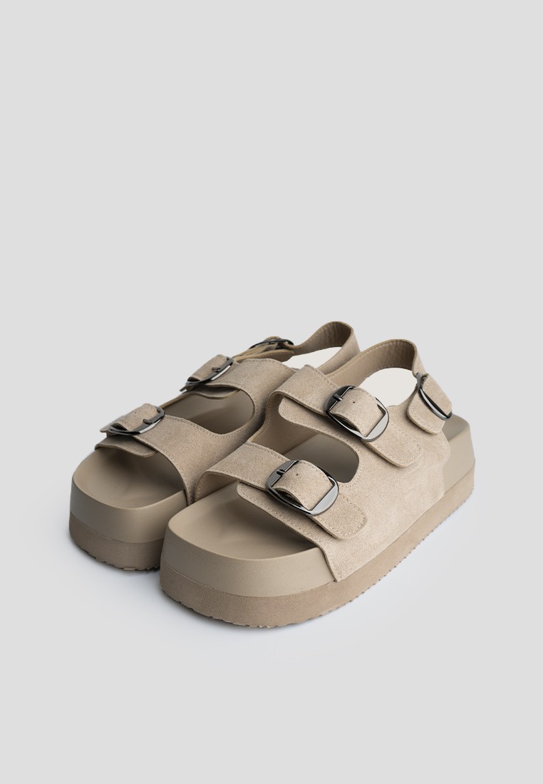 Босоніжки замшеві жіночі shoeslovers.com.ua