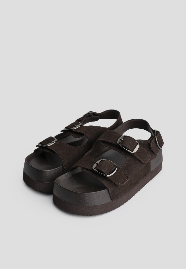 Босоніжки замшеві жіночі shoeslovers.com.ua