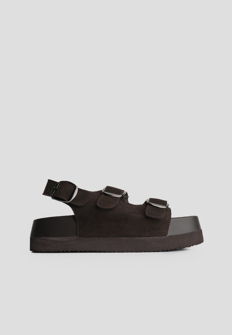 Босоніжки замшеві жіночі shoeslovers.com.ua