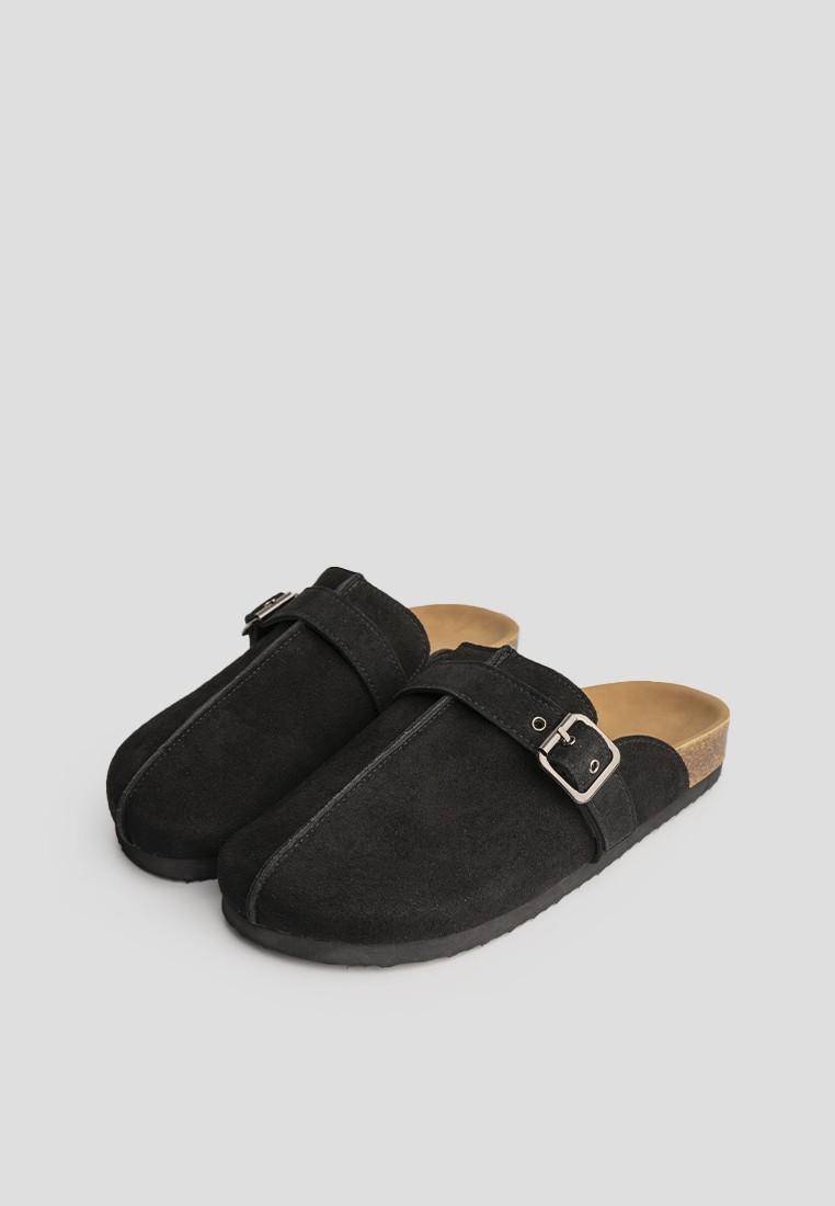 Клоги замшеві жіночі shoeslovers.com.ua