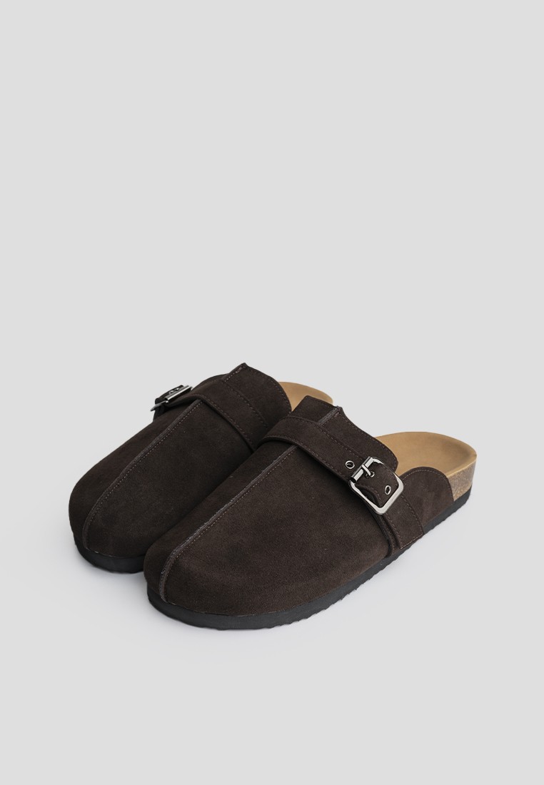 Клоги замшеві жіночі shoeslovers.com.ua