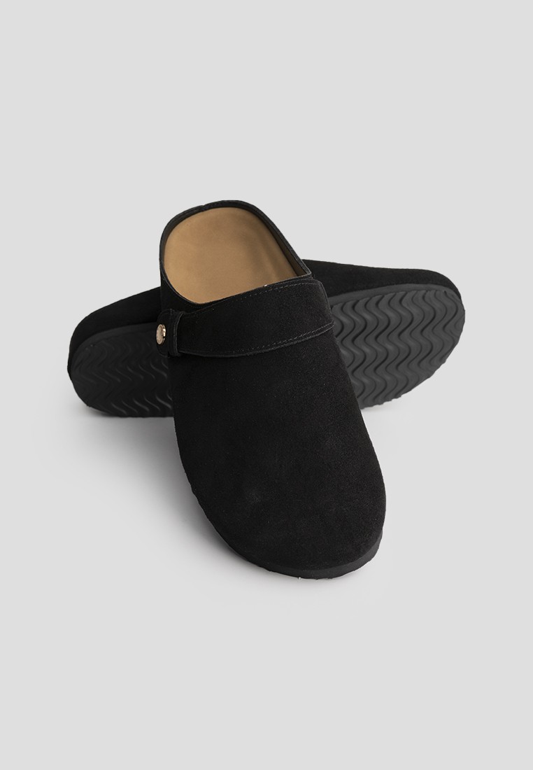 Клоги замшеві жіночі shoeslovers.com.ua