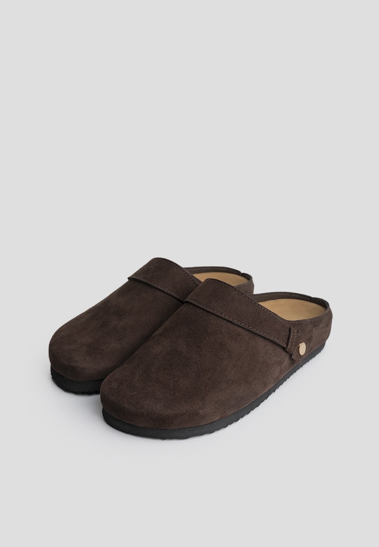 Клоги замшеві жіночі shoeslovers.com.ua