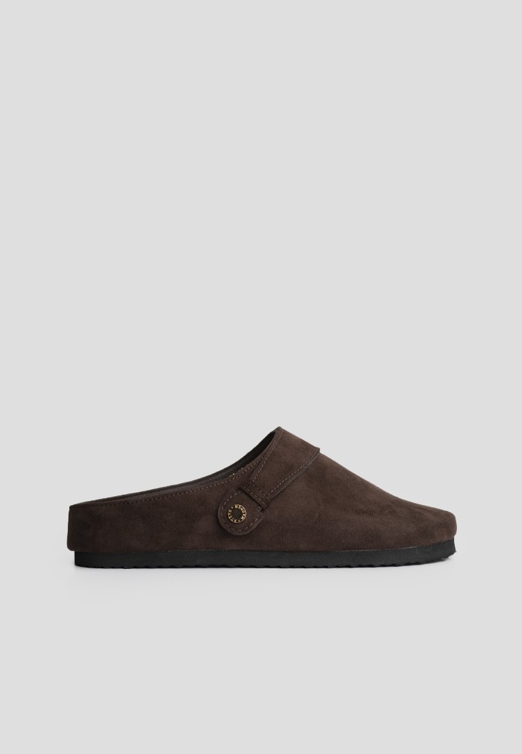 Клоги замшеві жіночі shoeslovers.com.ua