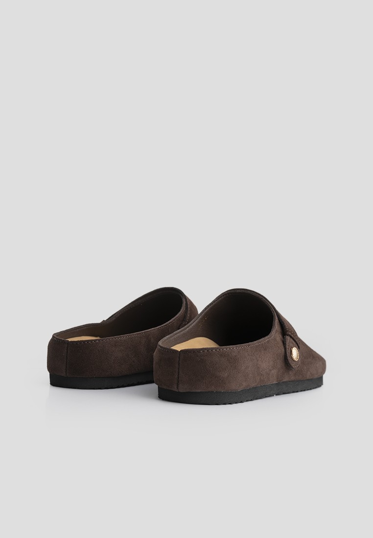 Клоги замшеві жіночі shoeslovers.com.ua