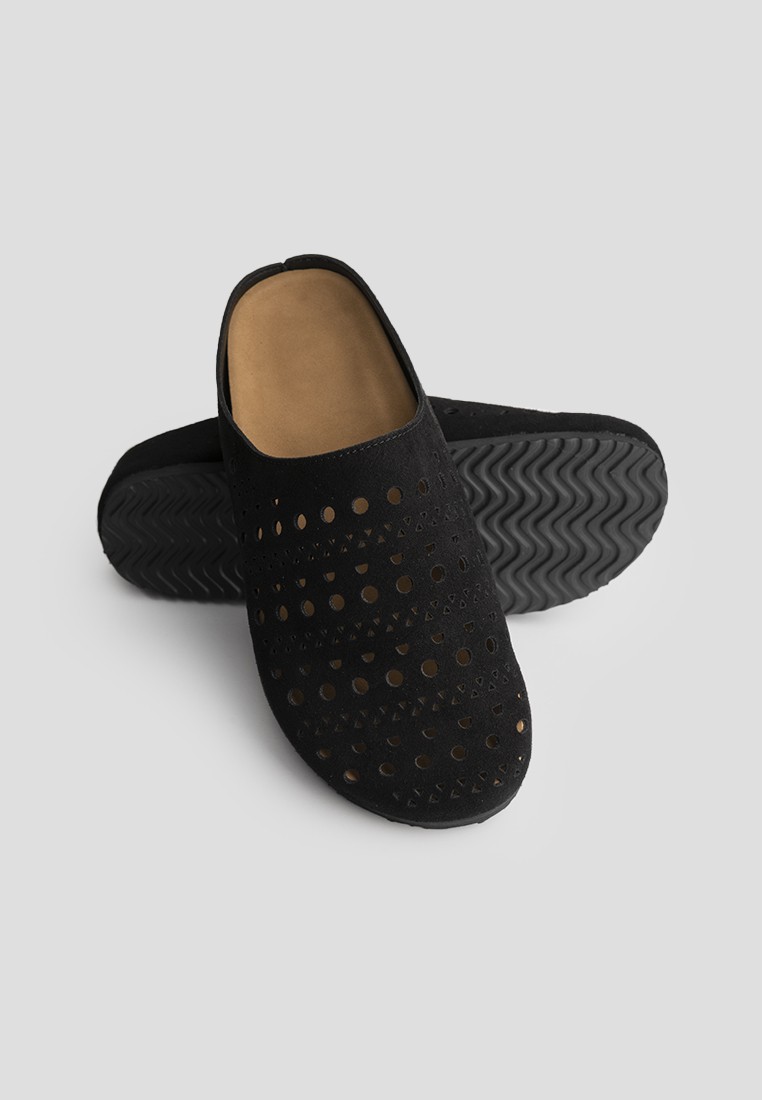 Клоги замшеві жіночі shoeslovers.com.ua