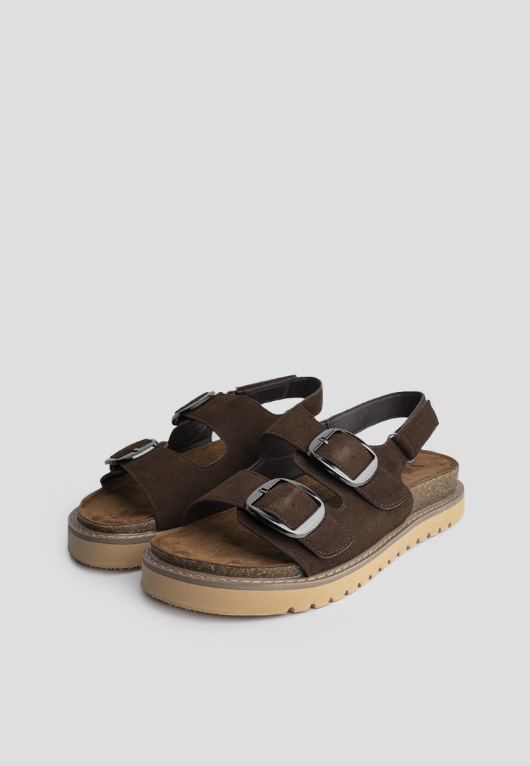 Босоніжки замшеві жіночі shoeslovers.com.ua