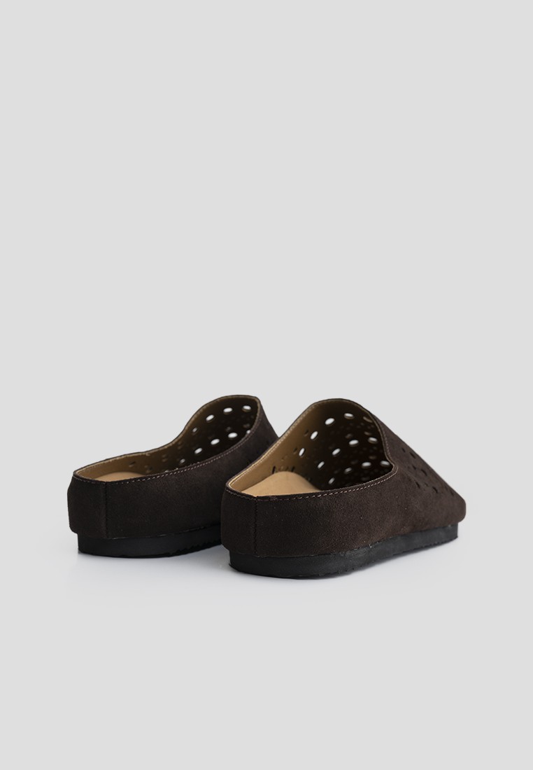 Клоги замшеві жіночі shoeslovers.com.ua