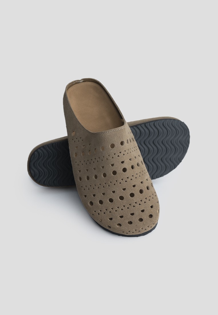 Клоги замшеві жіночі shoeslovers.com.ua