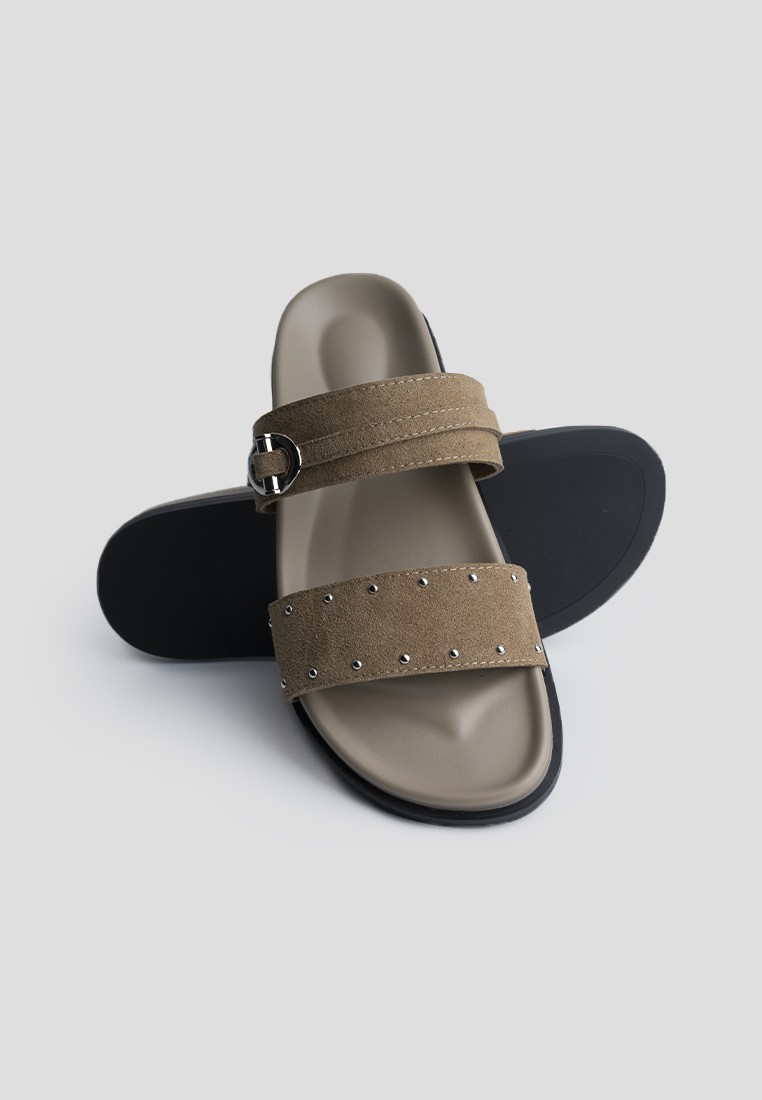 Шльопанці шкіряні жіночі shoeslovers.com.ua