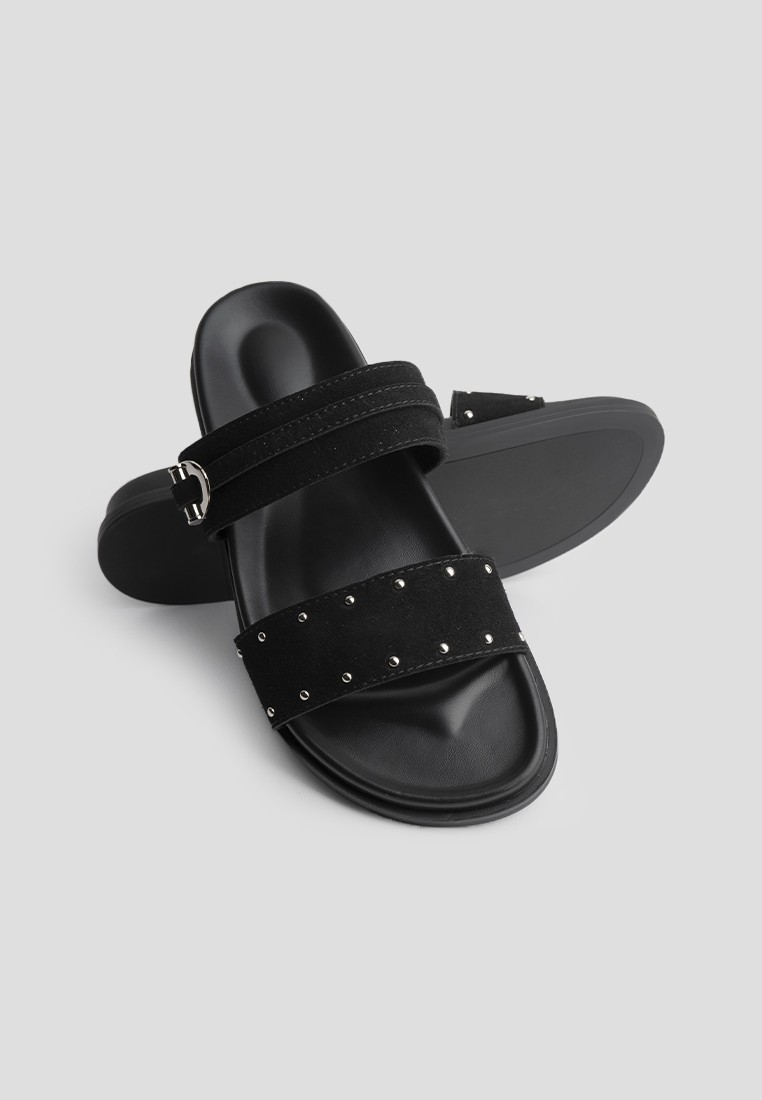 Шльопанці шкіряні жіночі shoeslovers.com.ua