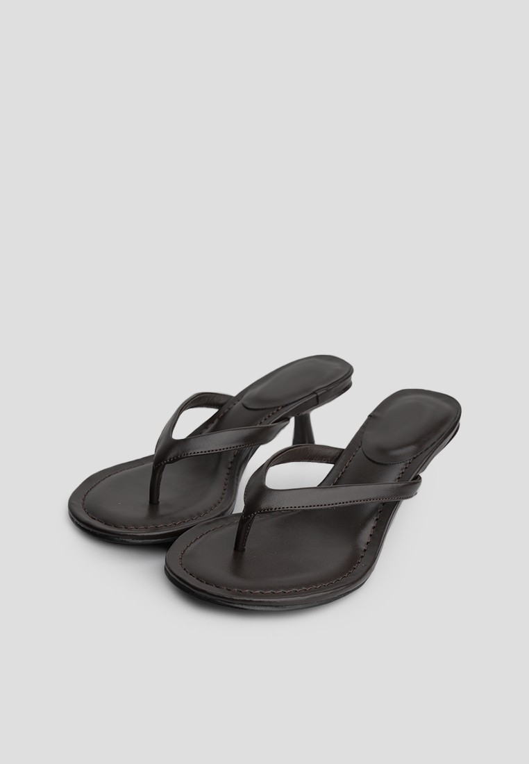 Шльопанці жіночі на підборах shoeslovers.com.ua