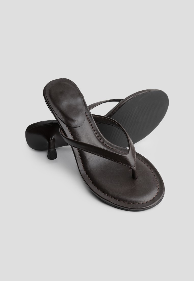 Шльопанці жіночі на підборах shoeslovers.com.ua